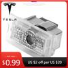 Car Sticker 2pcs for Tesla Model S 3 X Y Led The Latest Upgrade Non-fade Car Door Welcome Light Logo Projector Laser Lamp
