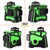 Multifunctional 3D 12 Lines Laser Level Tool Vertical Horizontal Lines with Selfleveling Function