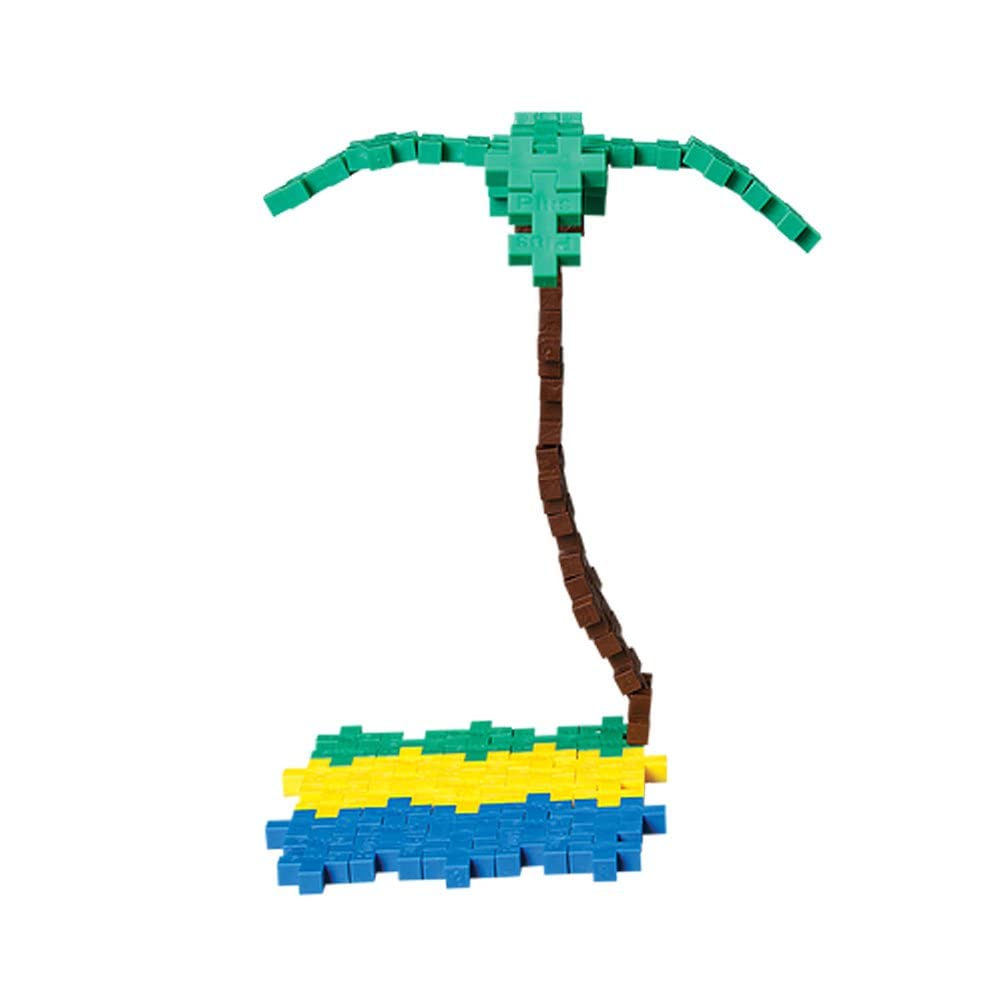 Plus - Krabice 360 dílků Basic - Pirátská tématika - Stavební hra - Vzdělávací a zábavná - Ideální pro děti ve věku 5-12 let - Vyrobeno v Dánsku