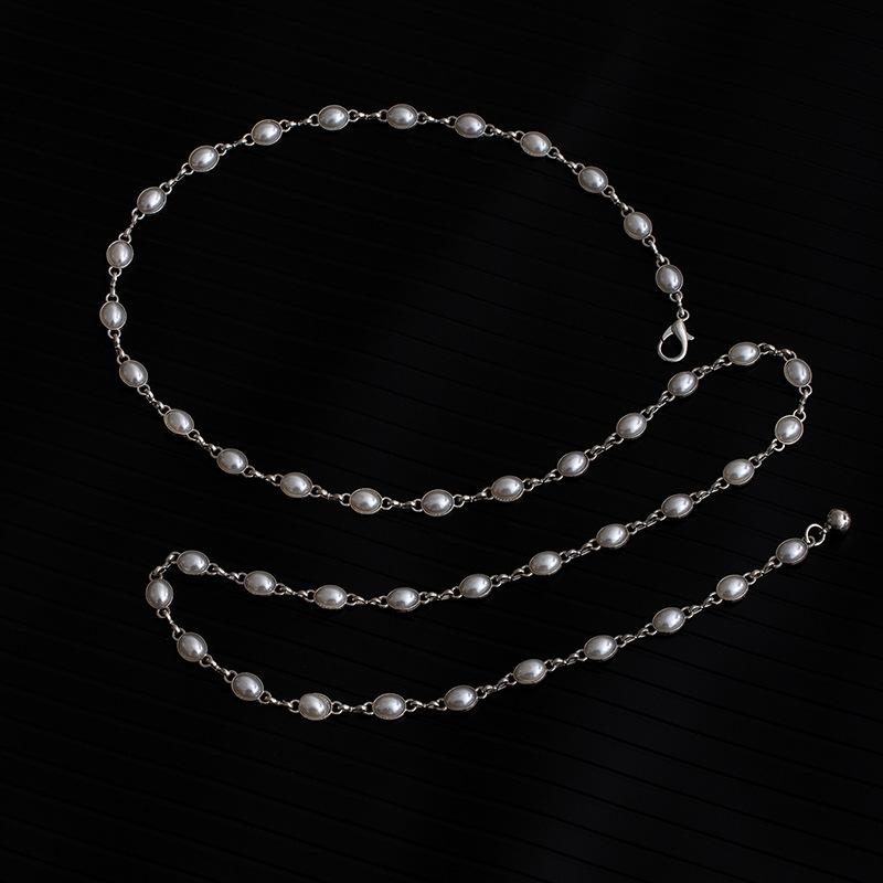 Bohemian Ethnic Style Waist Chain Body Chain Women'S Personality Retro Metal Engraved Belt Dress Coat Accessories