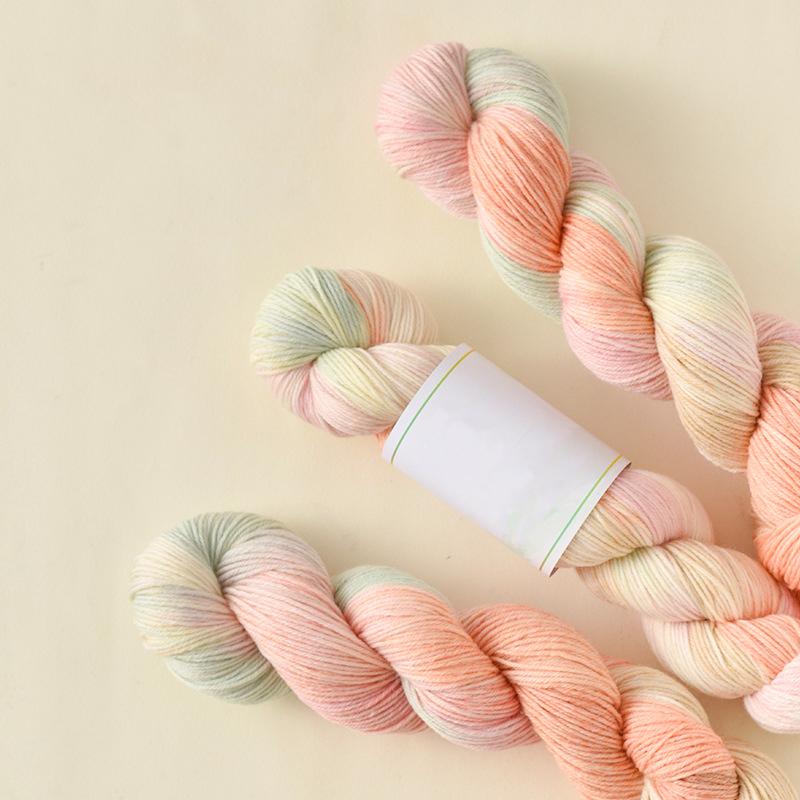 

Набор меланжевой пряжи 100 г Artisan Чанки мотки шерсти ручной окраски