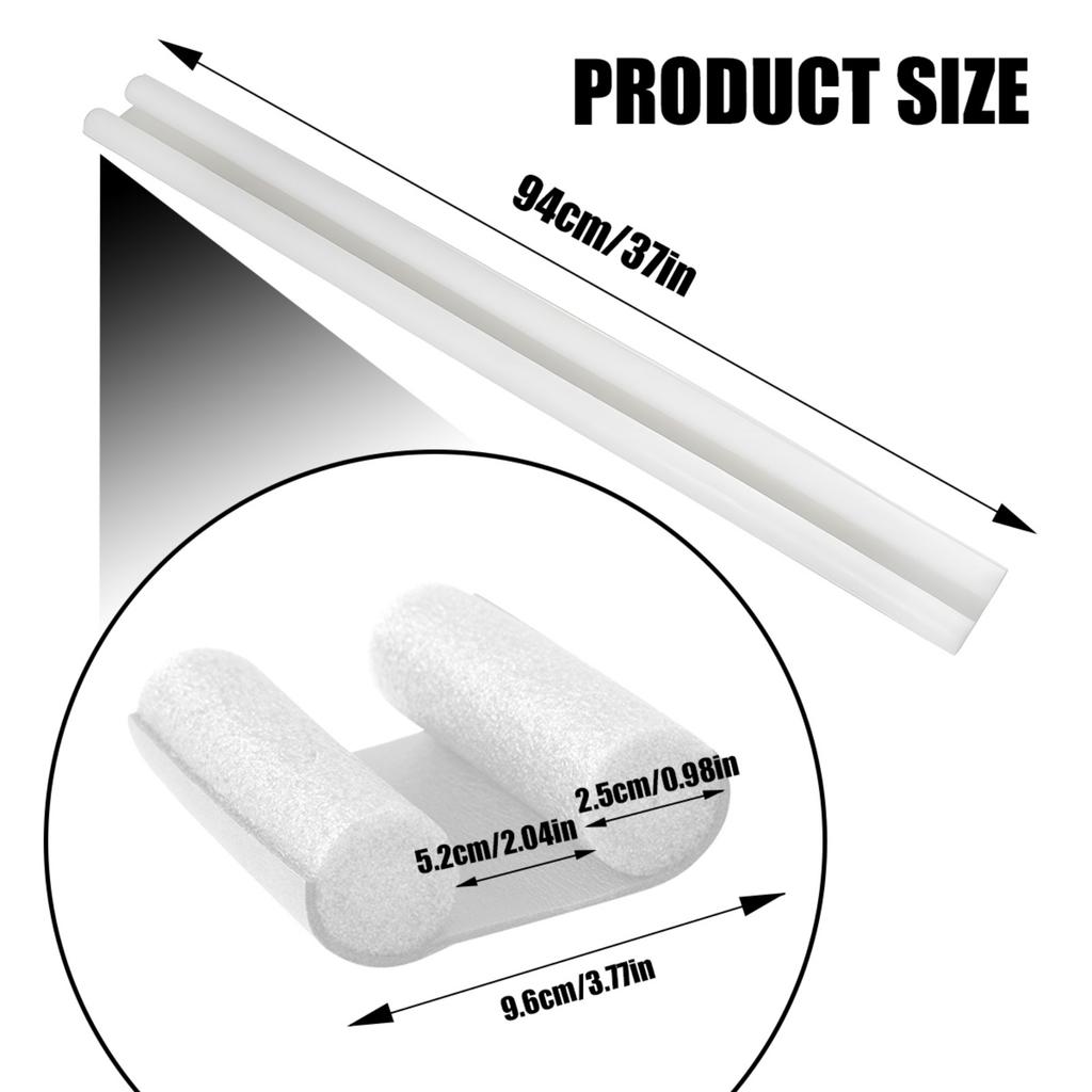5PCS Door Draft Stopper Twin Weather Stripping Noise Blocker Adjustable Draft Stoppers Blocker Gap Stoppers Entry Door Draft Guard, Blocks Dust Wind