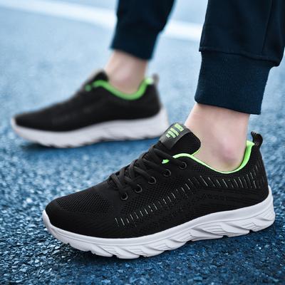 Sport Herren Laufschuhe Joggingschuhe Freizeitsneaker Outdoor Schnürung Atmungsaktives Mesh Leicht Tennis Outdoor Walking Größe