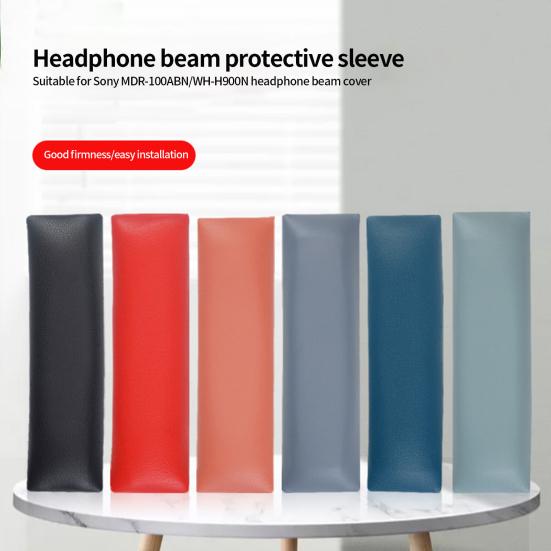 Headphone Beam Pad Comfortable Wearing Faux Leather Replacement Headband Cushion Pad for SONY MDR-100ABN/WH-H900N