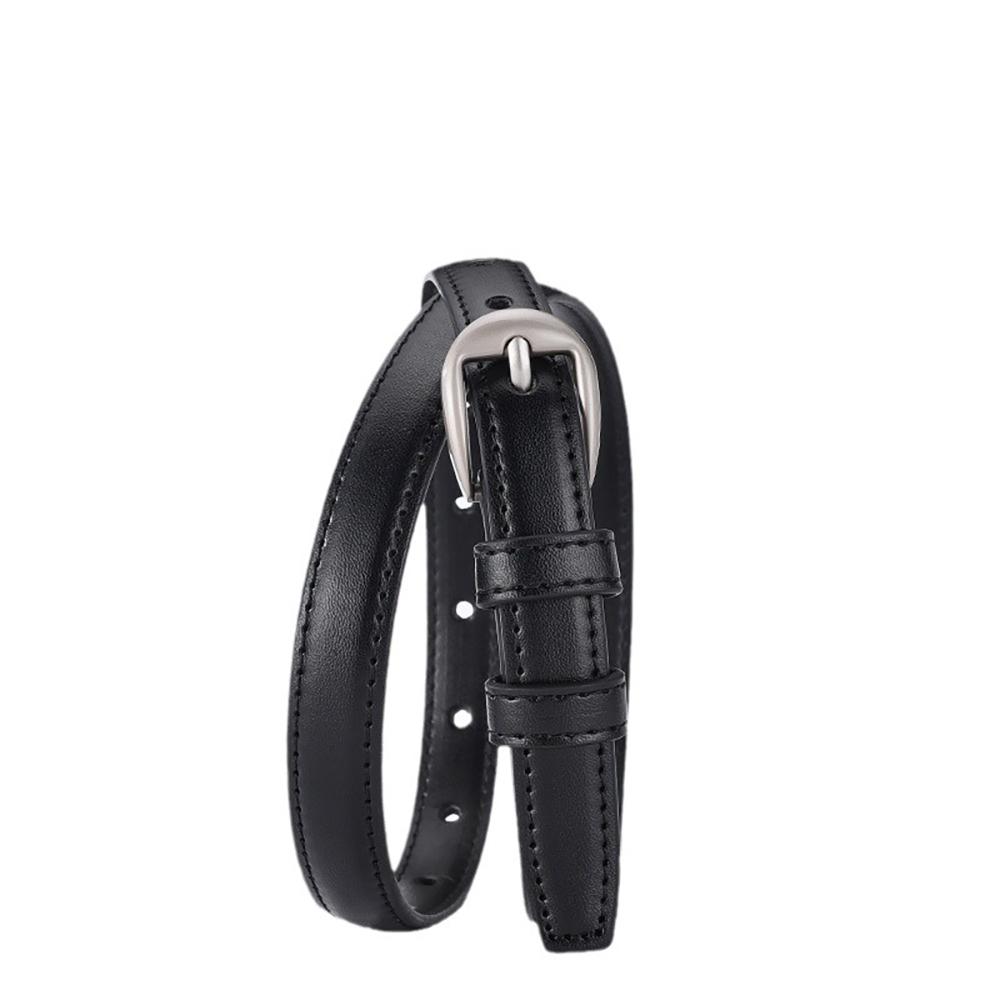 Trendy Women's Belt High Quality Fashionable Women's Pin Buckle Waist Jeans Belt Simple Women's Clothing Accessories