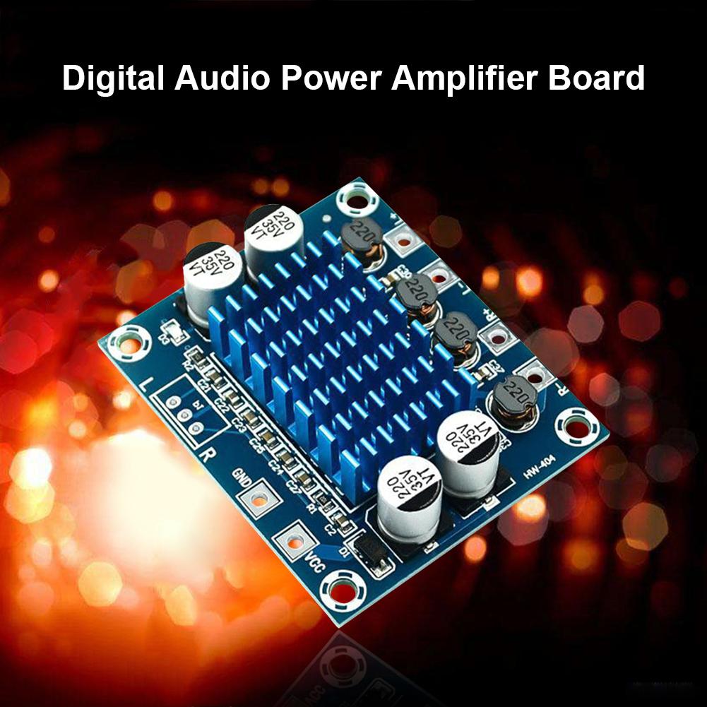 Powerful Amplifier Module 30W+30W Dual Channel Digital Stereo Audio Power Amplifier Board DC 8-26V 3A 20-1PCS TPA3110 XH-A232