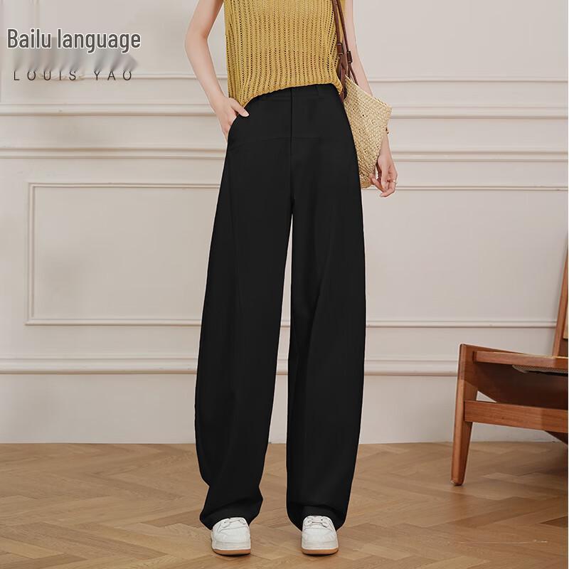 

Women s High-Waist Wide-Leg Casual Trousers M