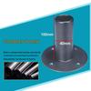 Iron Bottom Speaker Stand with Metal Base and Single Hole Support