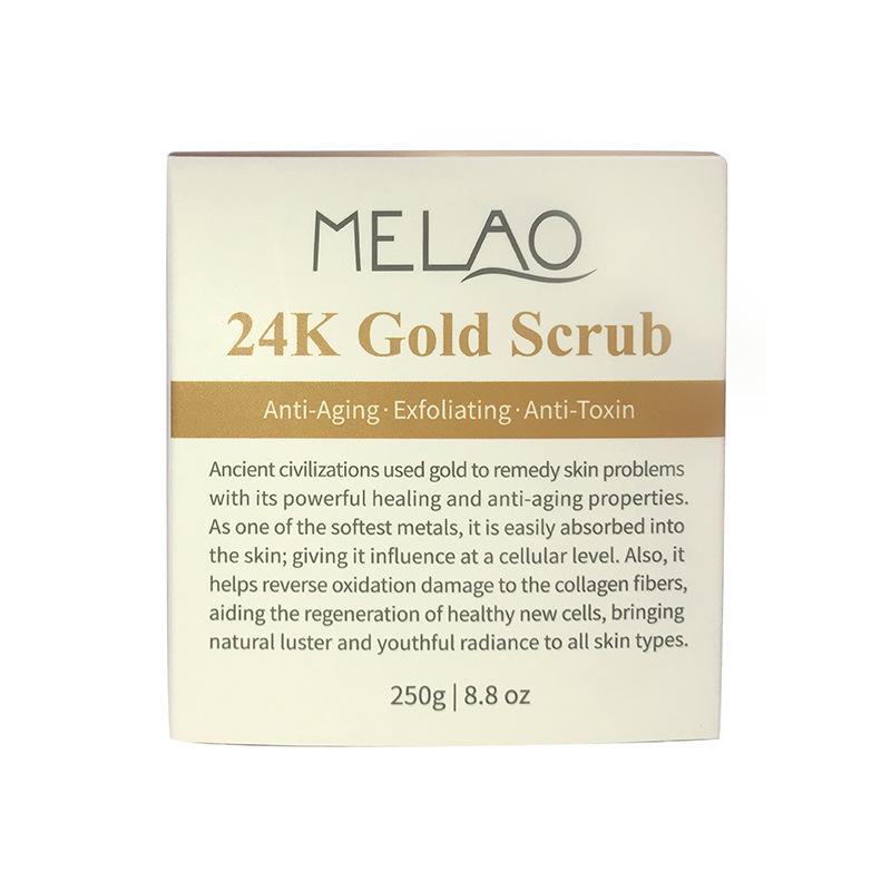 Buy Melao 24K Gold Body Scrub Anti Aging Face And Body Scrub Formula
