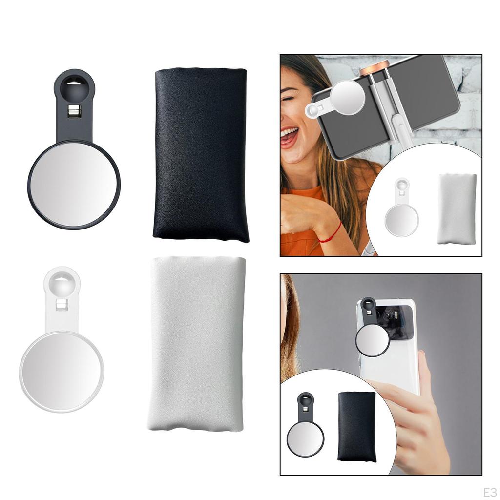 Tylna kamera telefonu, klips do selfie, lusterko z tyłu