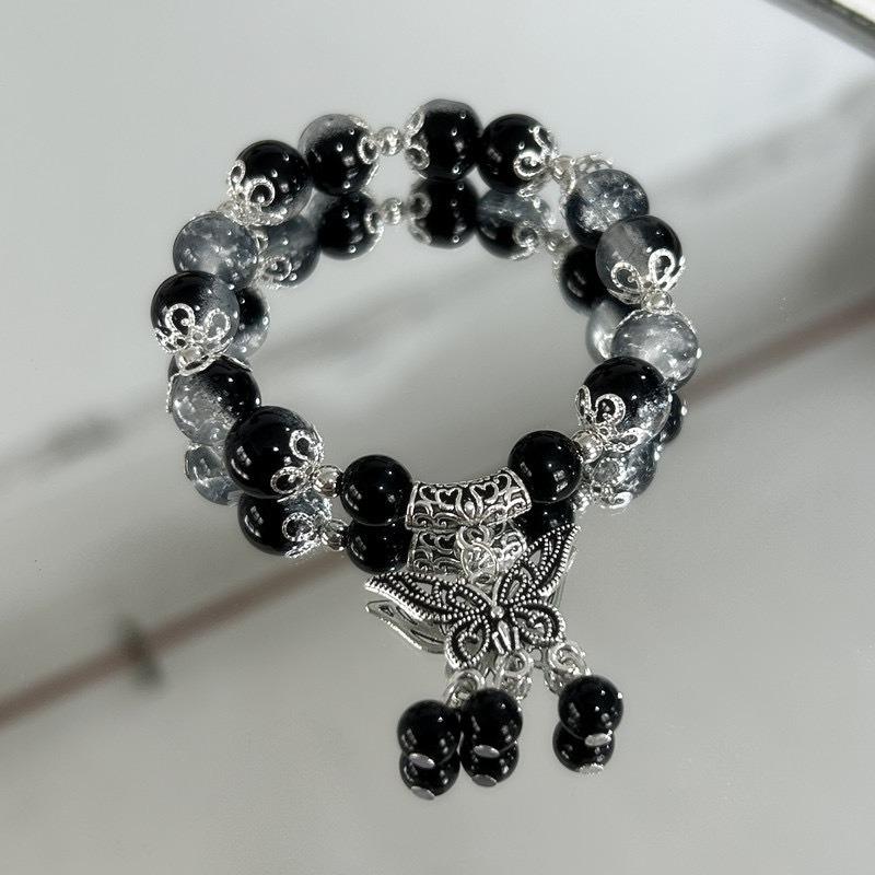 Zen Antique Style Suit, Mountain Ghost Spending Money Bracelet, Niche Retro Tai Chi Gossip Simple and Versatile Gift