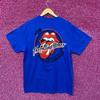 The Rolling Stones 78 Live In Concert Blue Tshirt