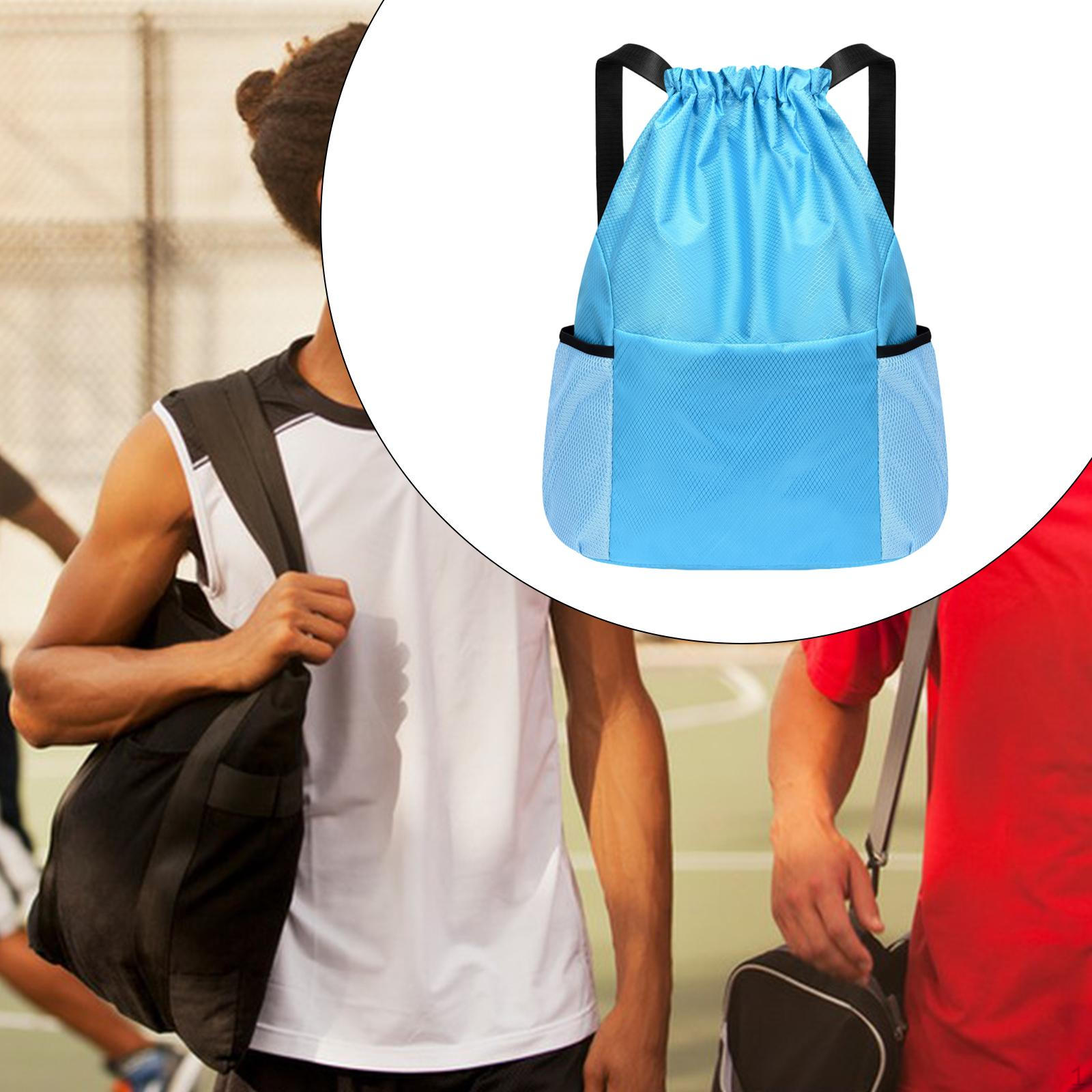 

Рюкзак на шнурке, универсальный рюкзак для путешествий, альпинизма, активного отдыха озеро синий