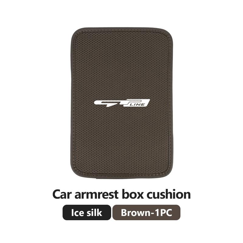 Car Center Console Covers Soft Armrest Mat Styling Accessories For KIA K5 K2 Optima Soul Spectra Niro Cadenza Sephia CarensPM2