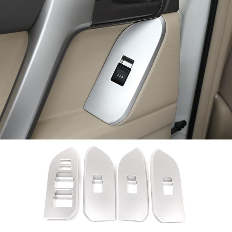 Für Toyota Land Cruiser Prado FJ150 150 2014-2018 Auto Fenster Glas Lift Schalter Button Control Panel Rahmen Abdeckung trim