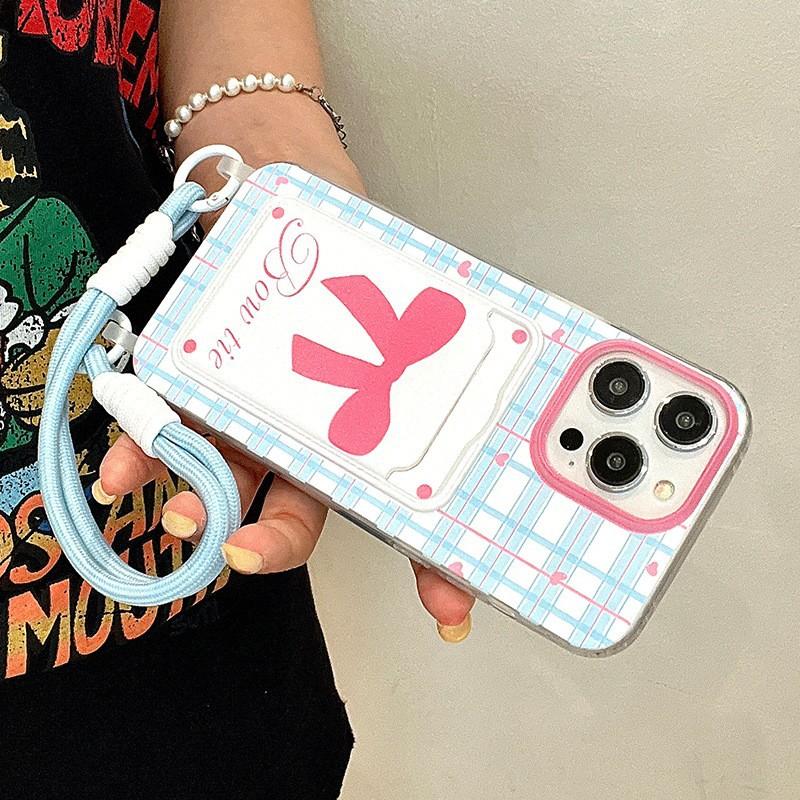 

Подходит для iPhone15pro Чехол для мобильного телефона Пингвин 16 Шнурок 13 Защитный чехол для мобильного телефона Бант iphone12PROMAX