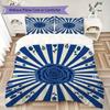 Rose Pattern Bedding uilt Set uilt Cover Pillowcase Home Decoration Birthday Gift (1 * duvet cover + 2 * pillowcase  without core)54