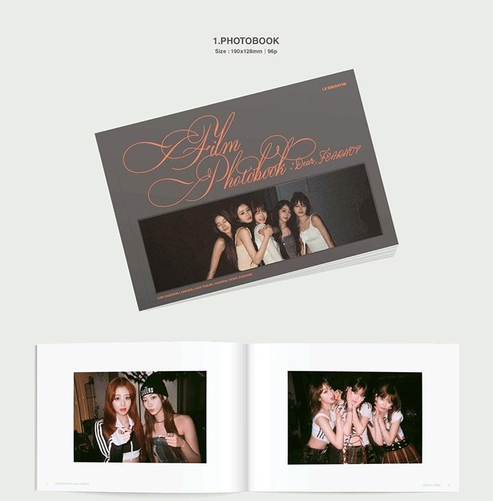 Le sserafim 'FILM PHOTOBOOK : Dear, FEARNOT' (Official Merchandise)