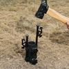Camping Tent Rod Holder Awning Poles Bracket Portable Tent Fixed Tube Pole Fixator for Outdoor