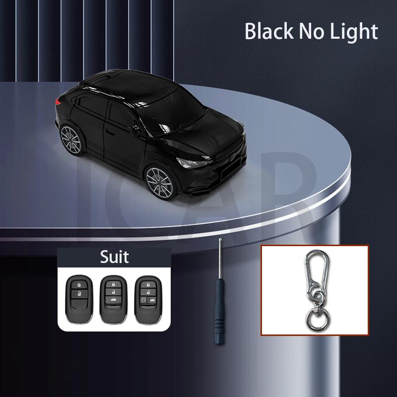 For Honda Xrv  Car Model Key Case For 3 4 5 6 Button For Civic Accord Hrv Pilot Crv Remore Key Cover Keychain Accessories