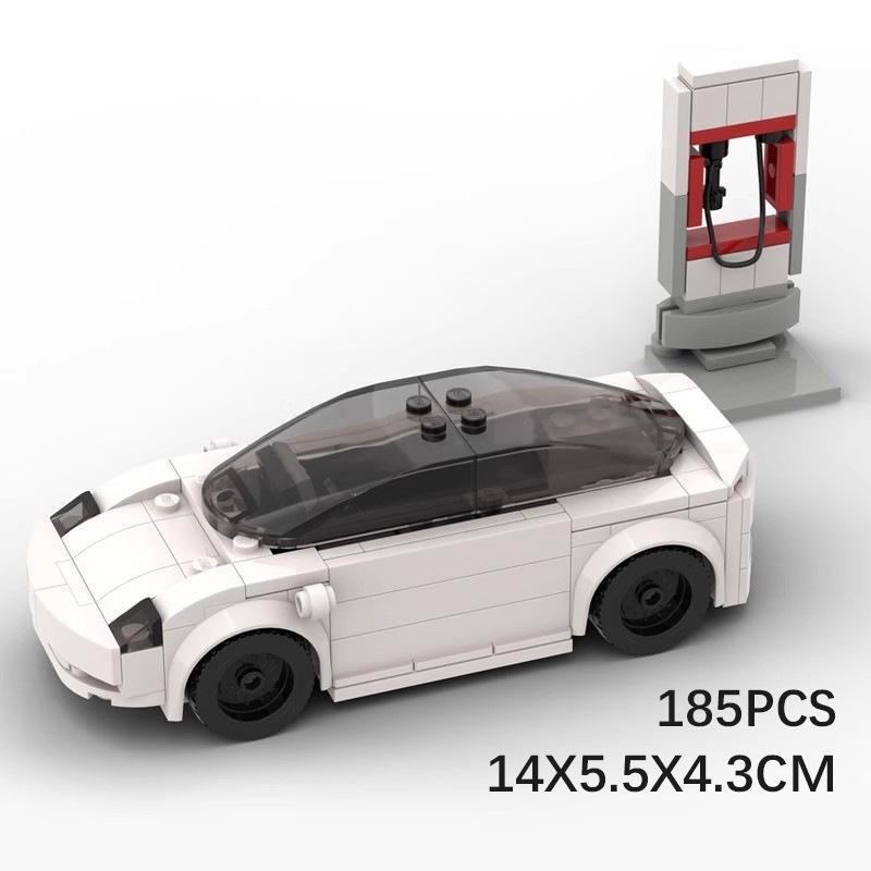 

Техническая модель автомобиля 3 Модель X Зарядная машина Электромобиль City Speed Champions Наборы Строительные блоки Детские игрушки Подарки