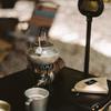 Thous Winds Mini Camping Kettle, Outdoor Kettle, Direct-Stovetop, Stainless Steel, Lightweight, 1-Person Capacity, 0.6L, Includes Mesh Storage Bag