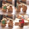 Cute Plush Capybara Keychain Pendant Toy Bag Decoration Doll