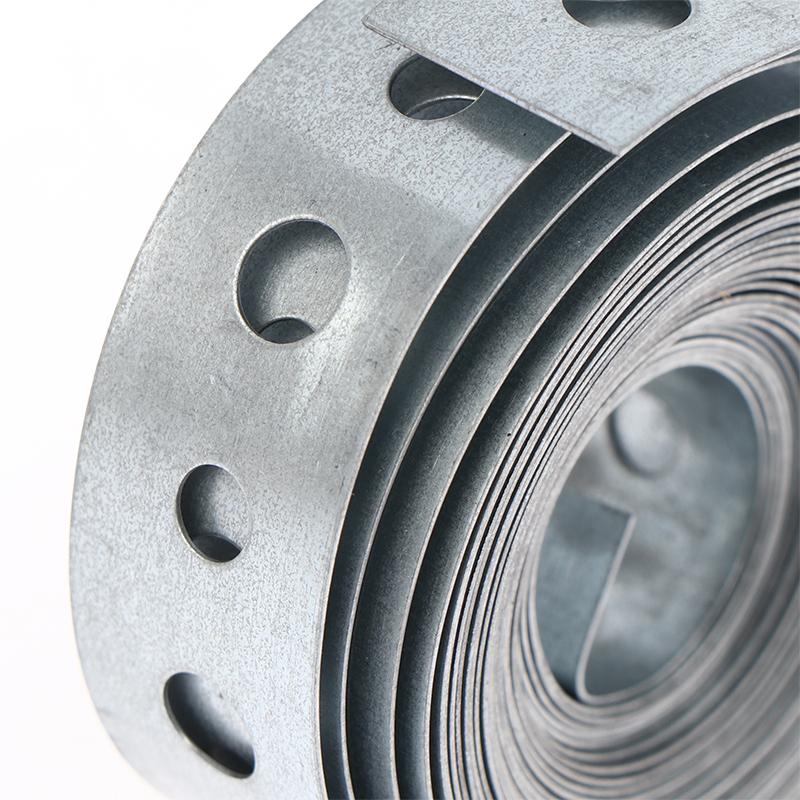 1 Rolle verzinktes Stahlband Aufhängeband vorgelocht Mehrschlitz-Metallband für Rohrabstützungen Aufhängung und Blecharbeiten