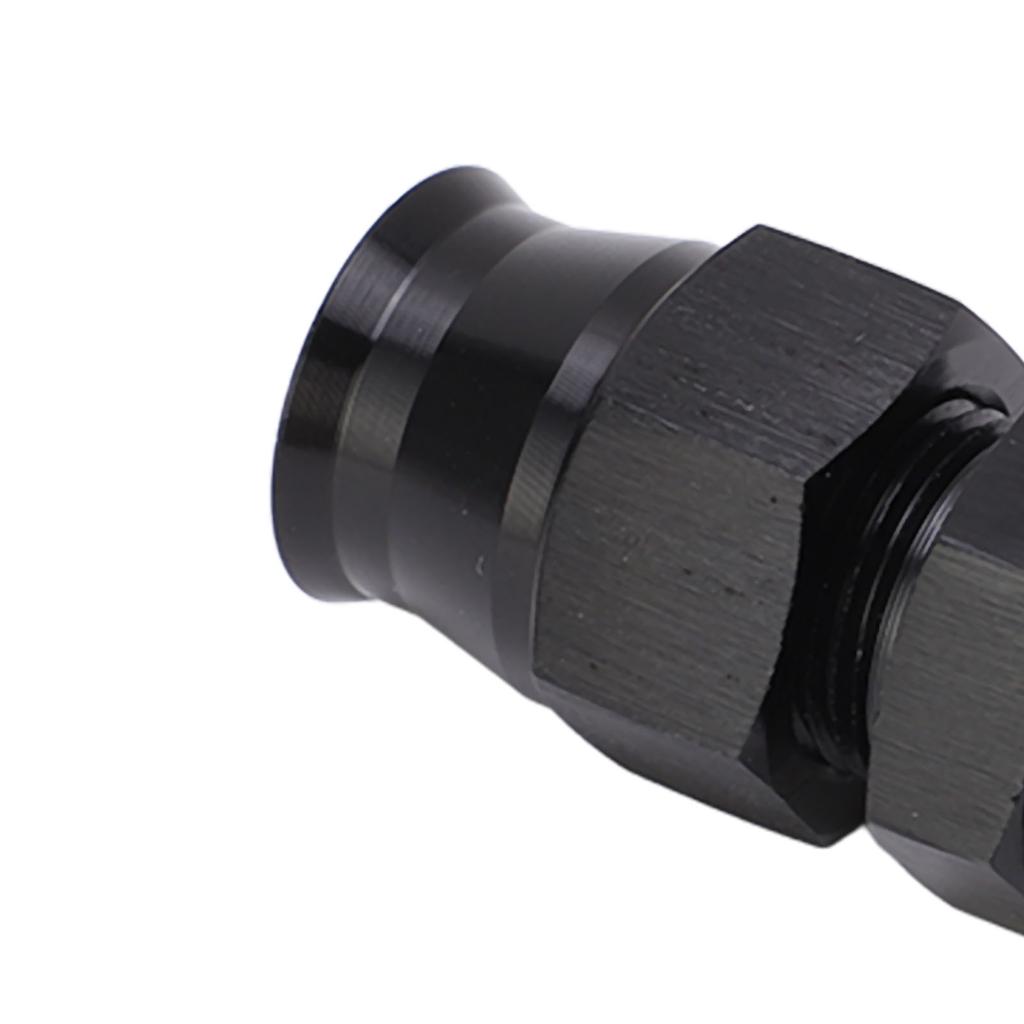 4PCS AN6 Adapter Male Thread Aluminium Alloy  Age Proof with Brass Ferrule for Liquid Gas   Oil