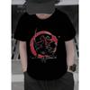 Europäische Größen Jungen T-Shirt Druck Design Kunst, Ideal für Outdoor-Aktivitäten, Weiches Gestricktes Oberteil, Bequem Und Atmungsaktiv, Geeignet für den Sommer