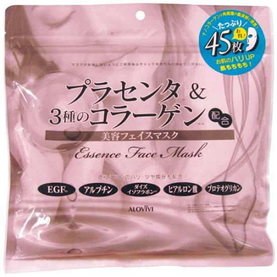 

ALOVIVI Placenta Collagen Face Mask 45 pieces &