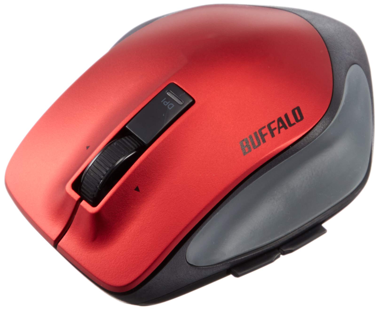 

Buffalo Bluetooth BlueLED Premium Fit BSMBB505MRD Mouse, Medium, Red,
