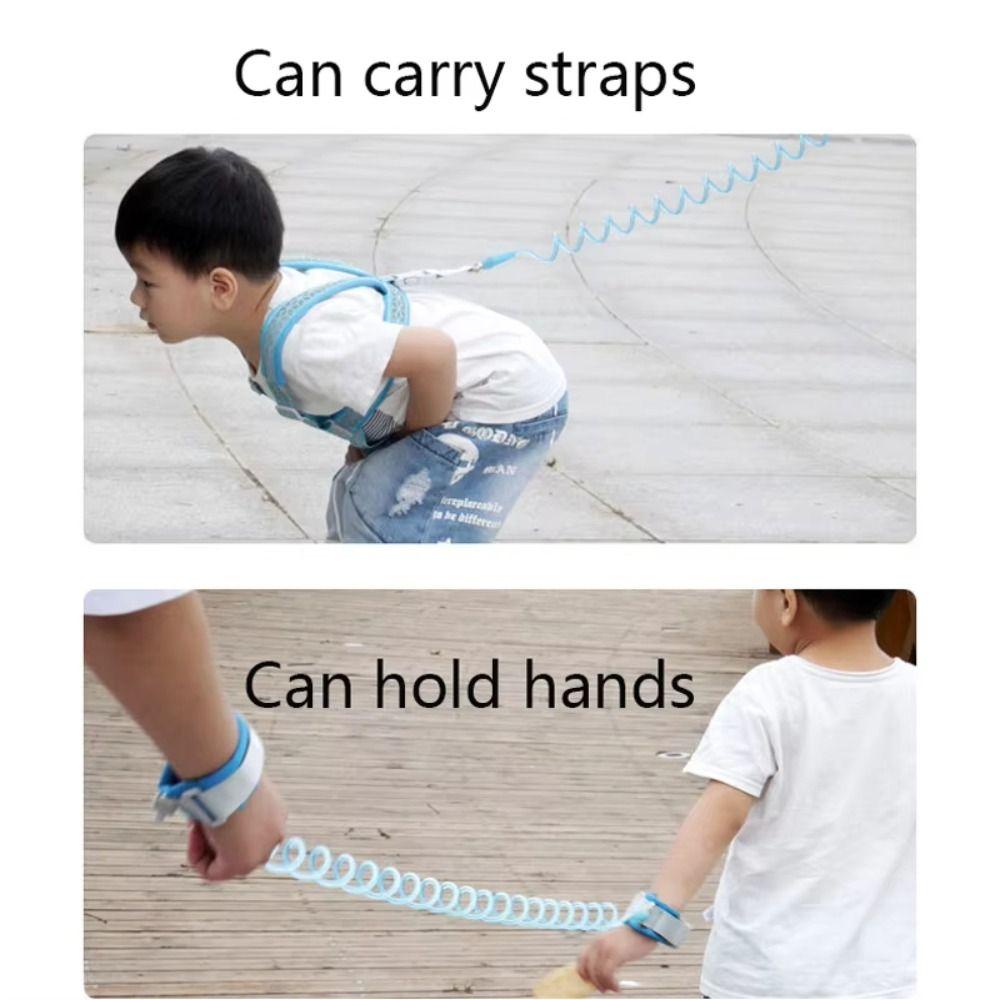 2in1 Baby Walking Safety Strap Reflective Toddler Harness Leashes  For 1-10 Years Children