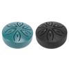 Miniature Steel Tongue Drum 3 Inch 6 Notes Rain Drum Percussion Instrument for Outside Garden