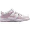 New Nike Dunk Low top Kids' Skateboarding Shoes White Light Purple Teenagers FB9109-128