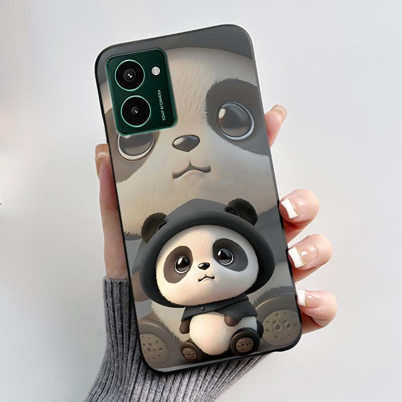 Weiche TPU Hülle für Nokia HMD Pulse Pro Pulse+ Plus Luxuriös Niedlich Liebe Hase Lustig Schwarzes Silikon Schutzhülle Rückseite Handyhülle