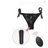 Wireless Remote Control Egg Vibrator Wearable Mini Clitoral Stimulator 10 Modes Strong Vibration Lace Sexy Panties Set Adult Sex Toys for Women