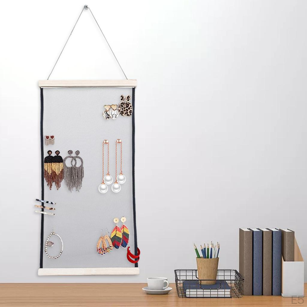 Earring Holder Mesh Display Rack Decoration
