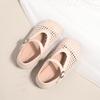 2026 Girls' Summer Princess Sandals - Spring Leather Hollow Design