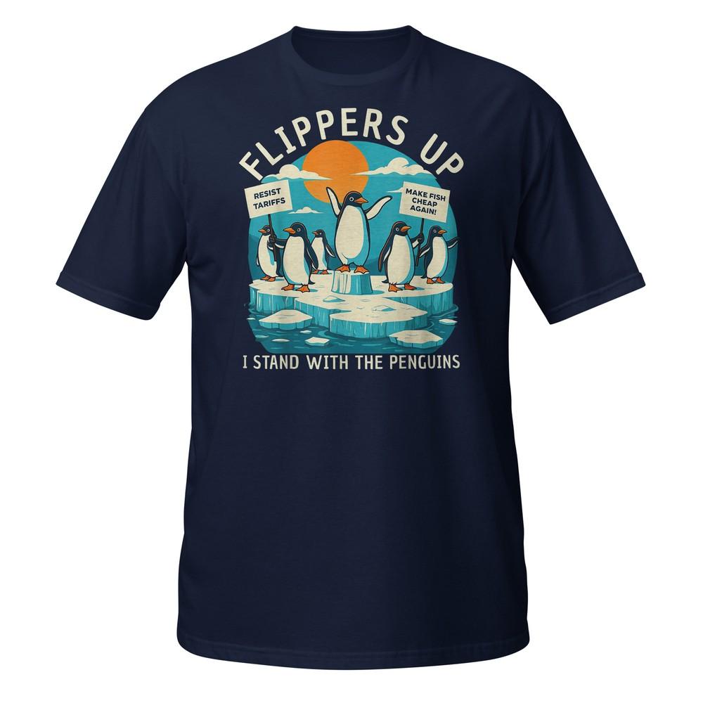 Penguins Resist Shirt Anti Trump Shirt Funny Trump Shirt S