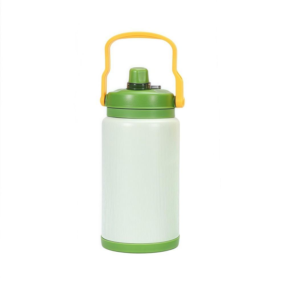 

NEW 2800ml Thermal Cup Large Capacity Portable Sports Kettle Cup 304 Stainless Steel Durable Vacuum Straw Cup Outdoor 50ml зелёный