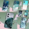Blue Ocean Waves Sea Case For OPPO Reno 15F 14F 11 12 13 F 14 10 15 Pro 7 8 Lite OPPO Find X5 X6 X8 X9 Pro Cover