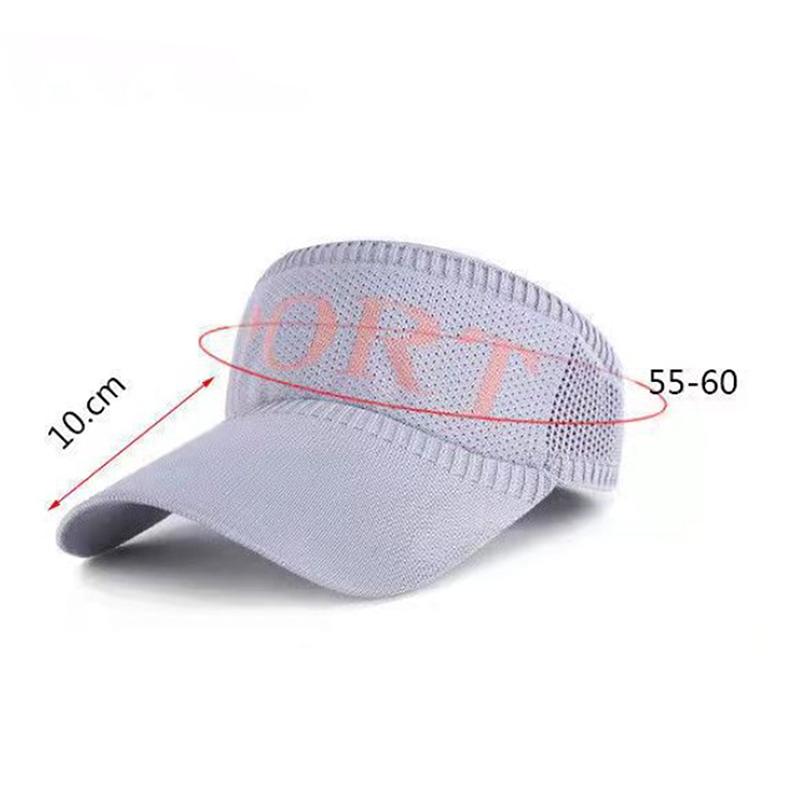 Women Ladies Summer Empty Top Beach Cap Solid Color Knitted Hat Large Wide
