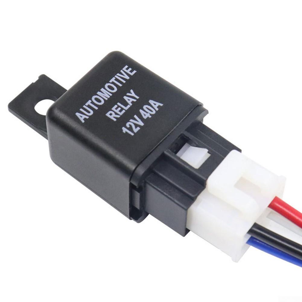 1*Cable Cable Car Relay 1*Car Relay 1pc Black Cable