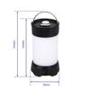 380LM USB Rechargeable Portable Lanterns Magnet Portable Outdoor LED Camping Lantern Flashlight Waterproof IPX-4 White Red Light