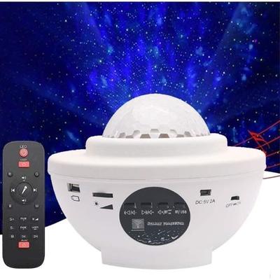 Starry Sky Projector, Starry LED Projector, Rotating Water Wave Projection Lamp, Color Changing, A232 Projector