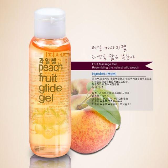 

Fruit Peach BFHURYQJ Water-Soluble Body Massage Gel 100ml