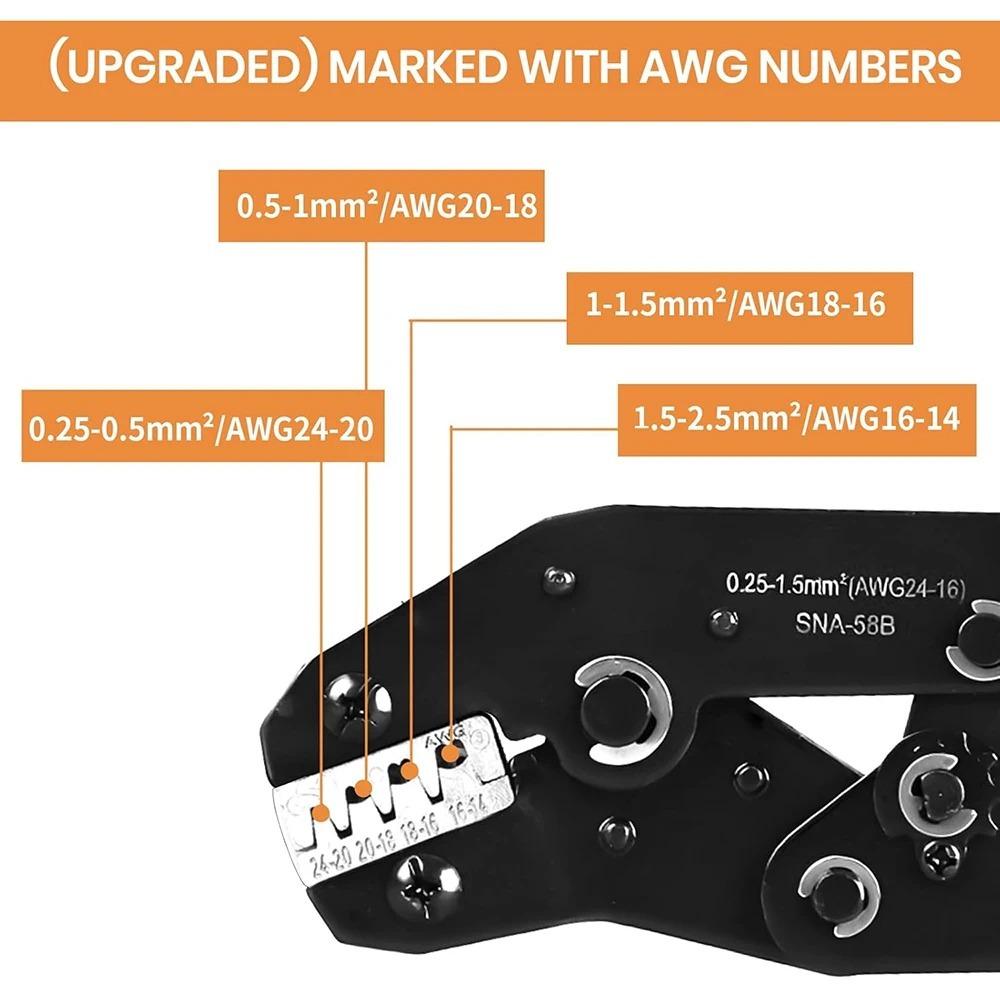 SN Multifunctional Wire Crimper Waterproof Terminal Crimping Tool Crimping Pliers  Clamp Wrench