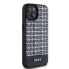 Dkny Dkhmp15Spsospk Iphone 15 / 14 / 136.1 Czarny/Black Hardcase Leather Printed Pattern Metal Logo Magsafe