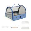 New Bird Transport Cage Bird Travel Carrier with Perch Breathable Space Parrot Go Out Backpack Multi-functional Bird Bag Outdoor